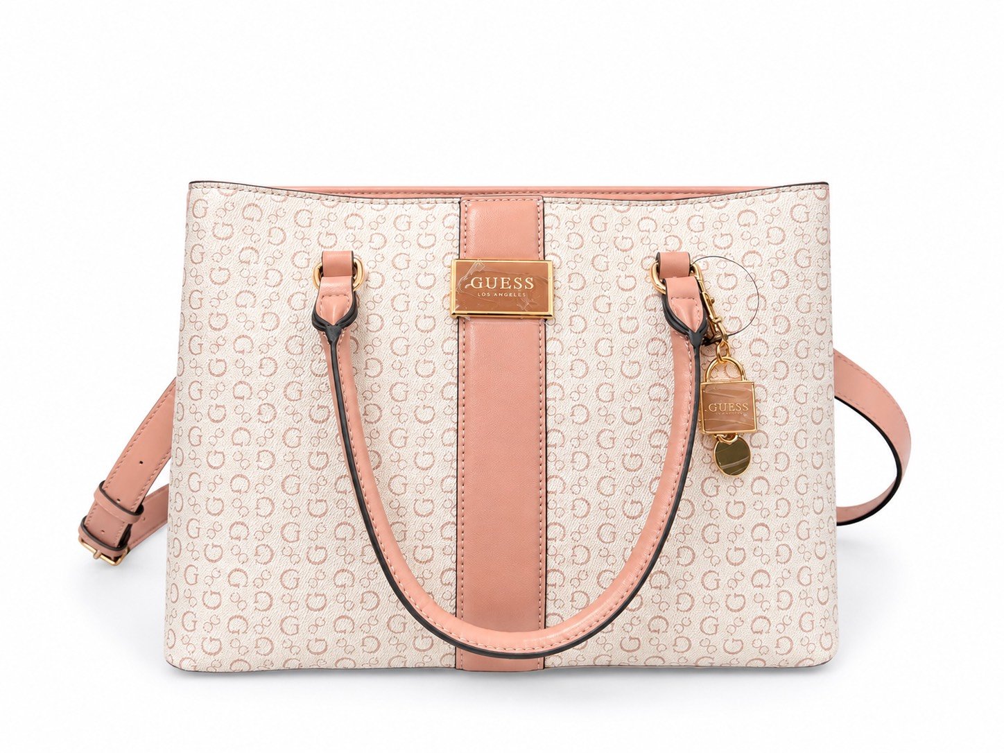 Bolso Tote Guess Los Angeles Isabella – Light Rose Bolso Mediano Guess Los Angeles Isabella – Light Rose